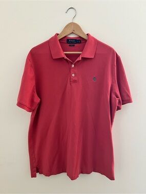 Polo by Ralph Lauren Pink Short Sleeve Polo Shirt